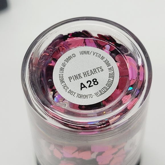 MAC Glitter Brillants Pink Hearts Brand New In Box Full Size - Picture 2 of 7